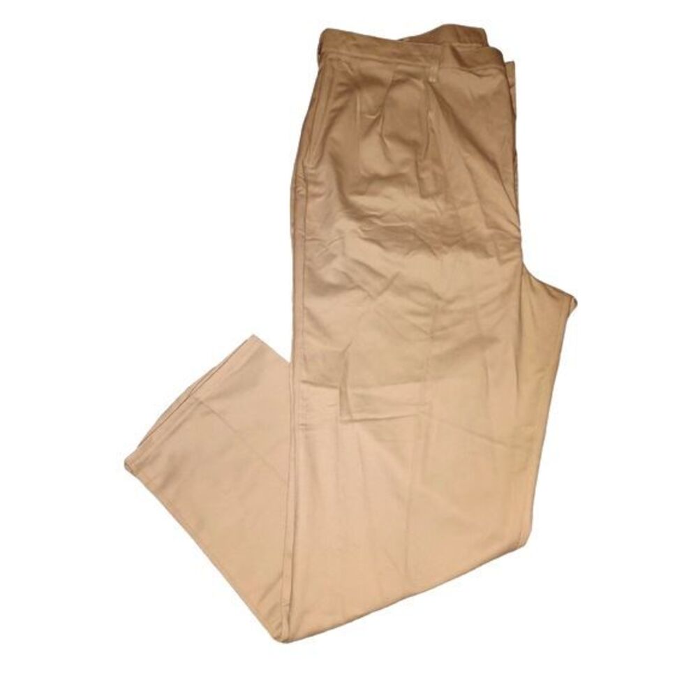 Red Kap NWT Pleated Front Khaki Pants Size 44X32 ALTERED